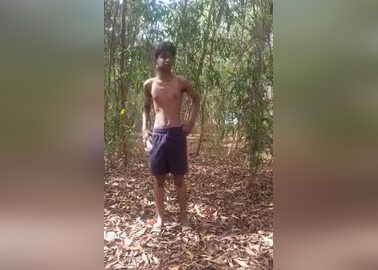 Slave strip naked in public