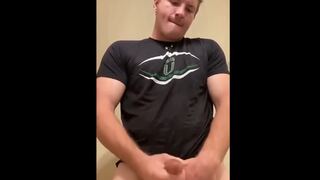 jock showing off his cock