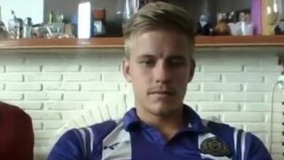 Blond Soccer Jock