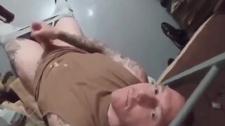 Prisoner Masturbates