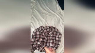I cum on boxers