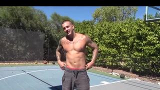 Sexy fit inked wank