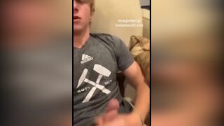 Cute fit blonde baited