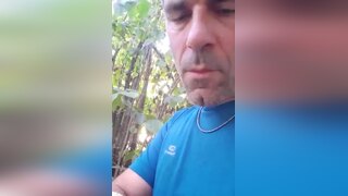Hot daddy rubing one off
