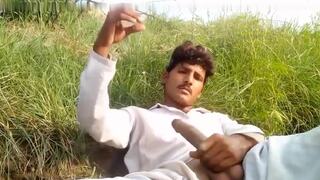 Arab guy jerking off