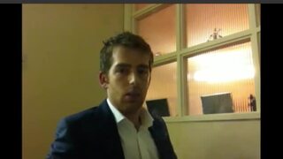 Cigar  suit and wank