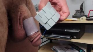 Homemade Ball Stretcher