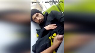 homeless dude in subway