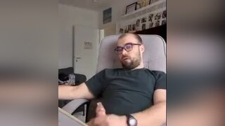 Uncut condom cum