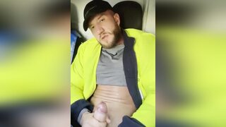Workman Shoots Cum