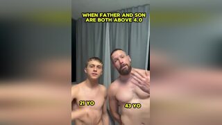 dad son naked