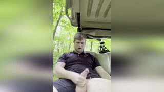 Golf cart jerk
