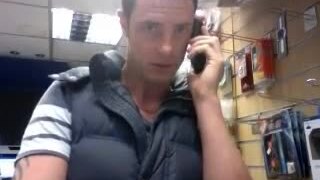 PC repairman caught jerking off