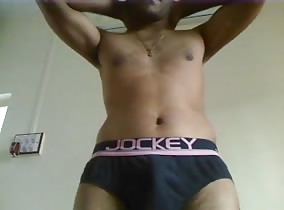 Indian Guy Cums in Bed