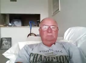 Football Grandpa Cums