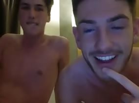 Young lovers share their fun