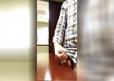 VP jerk off in conference room