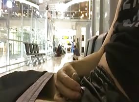 Pissing myself at the airport