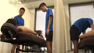 Four hands asian massage